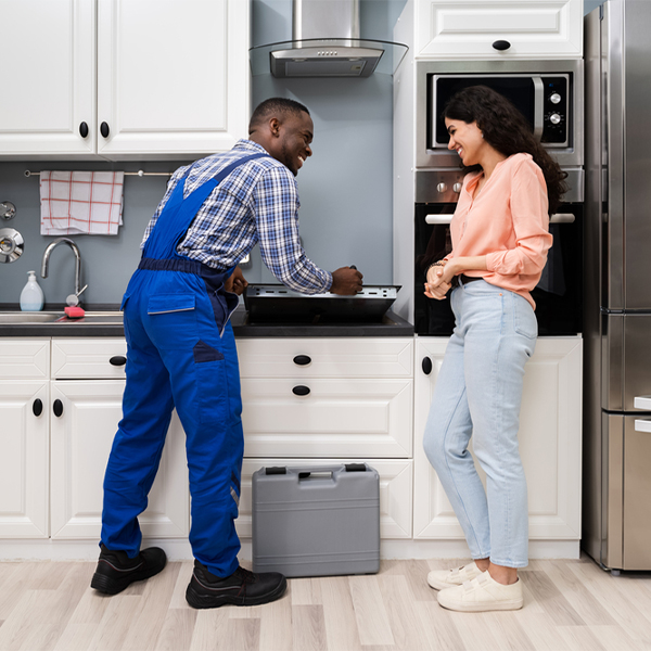 can you provide an estimate for cooktop repair before beginning any work in Bluewater Village